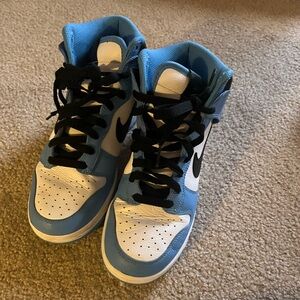 Blue Nike Jordans
